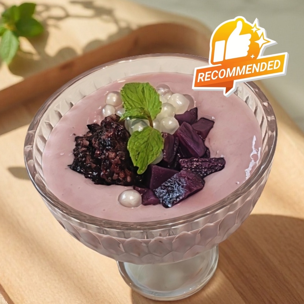 Free Purple Sweet Potato Coconut Sago